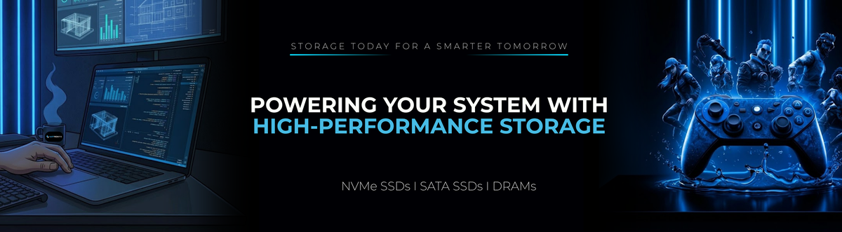 HATRONYX SSD and RAM products homepage banner